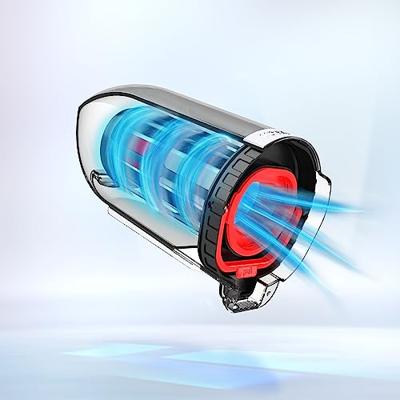 Bosch BCHF216S Steelstofzuiger zonder zak Blauw