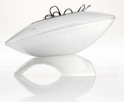 Sigel SI-SA101 Papercliphouder EYE STYLE Zwart/wit Sigel SI-SA101 Papercliphouder EYE STYLE Zwart/wit