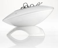 Sigel SI-SA101 Papercliphouder EYE STYLE Zwart/wit - thumbnail