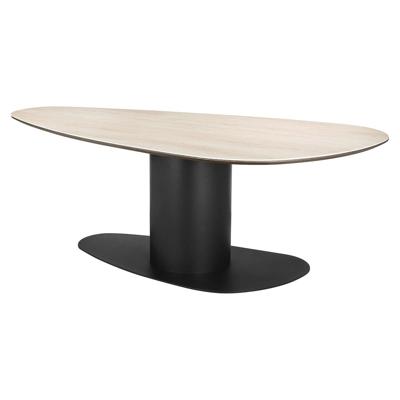 Richmond Organische Eettafel 'Ritz' Travertin, 220 x 110cm