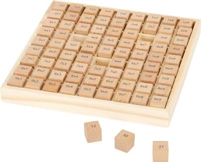 Small Foot - rekenplank - de tafels van 1 tot 10 Small Foot - rekenplank - de tafels van 1 tot 10