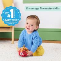 DISNEY BABY - WINNIE - O Ball Fijne Motoriek Bal, Rood en Geel, 0M+ - thumbnail