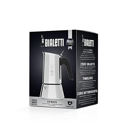 Italiaanse Koffiepot Bialetti NEW VENUS Zilverkleurig Metaal Roestvrij staal - thumbnail