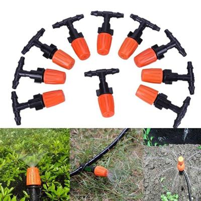 10 STKS tuin instelbare verstuiving water sprinklers gazon irrigatie nozzle