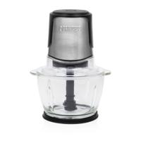 Maalmachine Princess Zwart Glas Roestvrij staal 300 W 1 L - thumbnail