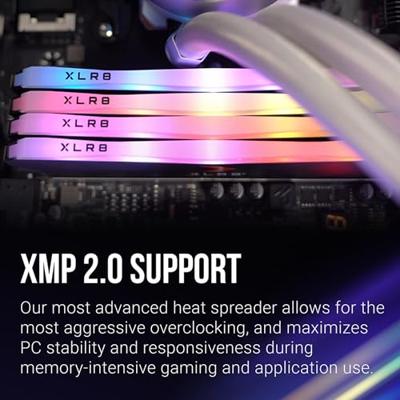 PNY 32 GB DDR4-3200 Kit MD32GK2D4320016XRGB, XLR8 Gaming EPIC-X RGB, XMP