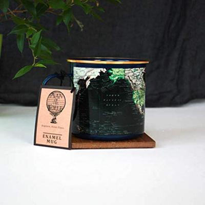 Gift Republic Blauwe Emaille mok