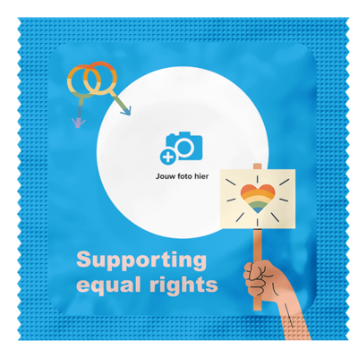 Foto Condoom: Supporting equal rights Foto Condoom: Supporting equal rights