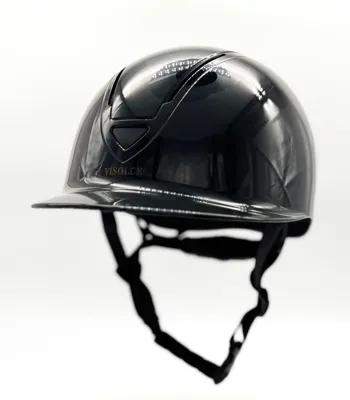 Visolde Paardrijcap zwart maat:s-m