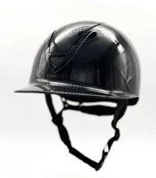 Visolde Paardrijcap zwart maat:s-m - thumbnail