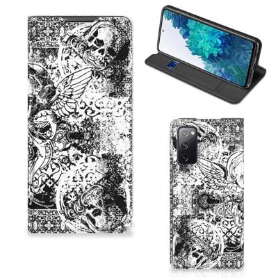 Mobiel BookCase Samsung Galaxy S20 FE Skulls Angel Mobiel BookCase Samsung Galaxy S20 FE Skulls Angel