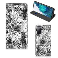 Mobiel BookCase Samsung Galaxy S20 FE Skulls Angel - thumbnail
