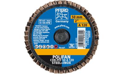 PFERD TOOLS 47202529 CDR PFF 50 A 120 Lamellenschijf Diameter 50 mm Brons, Titanium, Titaniumlegering, Koper, Messing, RVS, Grijs/grauw sferoïdisch gietijzer, PFERD TOOLS 47202529 CDR PFF 50 A 120 Lamellenschijf Diameter 50 mm Brons, Titanium, Titaniumlegering, Koper, Messing, RVS, Grijs/grauw sferoïdisch gietijzer,