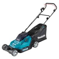 Makita DLM432PT2 accu grasmaaier 43cm - 2x18V 2x5.0 Ah accu en duo snellader - thumbnail