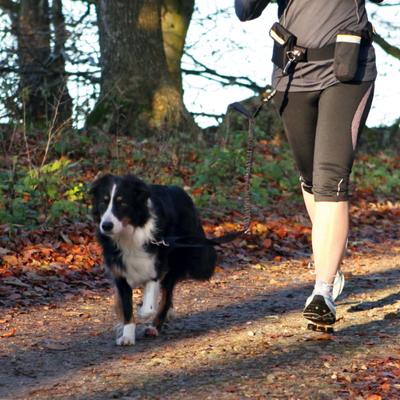 TRIXIE HEUPRIEM MET JOGGINGLIJN ZWART