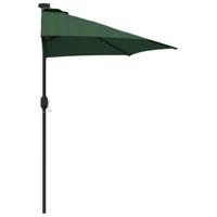 Tuinparasol Groen 294 x 150 x 224 cm Polyester en staal - thumbnail