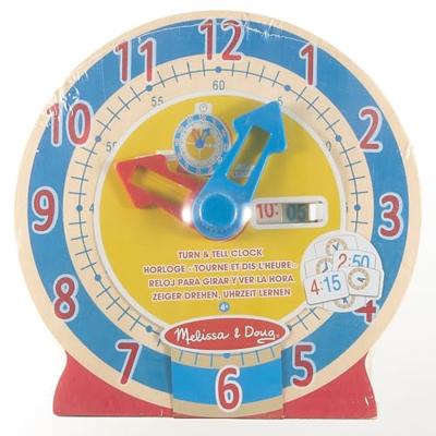 Melissa & Doug Houten Klok - 20 cm
