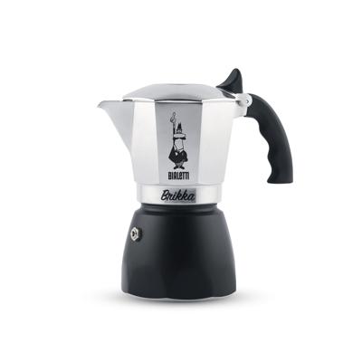 Italiaanse Koffiepot Bialetti BRIKKA Aluminium 4 Koppar - thumbnail