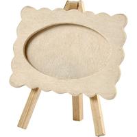 Creativ Company Houten fotolijst op ezel, 13,2x11,5cm - thumbnail