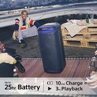 Sony SRS-XV800 Bluetooth speaker Zwart - thumbnail