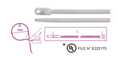 Beta Bmbh1125-Nylon Bindstrips Bevestigings. - BMBH1125