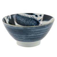 Japans porseleinen ramenkom - Tokyo Design Studio - Japonism Dragon - 1000ml - 17.8x8.8cm - thumbnail
