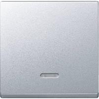 Merten 431060 Wisselschakelaar Afdekking System M Aluminium 1 stuk(s) - thumbnail