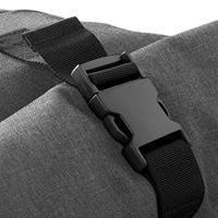 Atlantis BG855 Roll-Top Backpack - Grey-Marl/Black - 32 x 44 x 13 cm - thumbnail