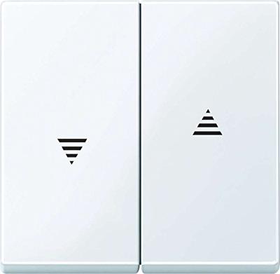 Merten 432425 Wisselschakelaar Afdekking System M Wit 1 stuk(s)