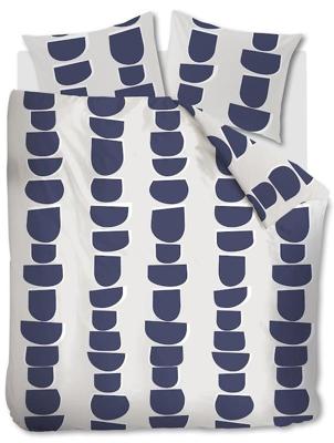 VT wonen VTwonen dekbedovertrek Moons - Indigo 140x200/220 cm
