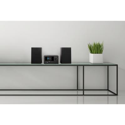 Mini HiFi System - MEDION - Radio Internet DAB/FM - Lettore CD - 2x150W - Nero