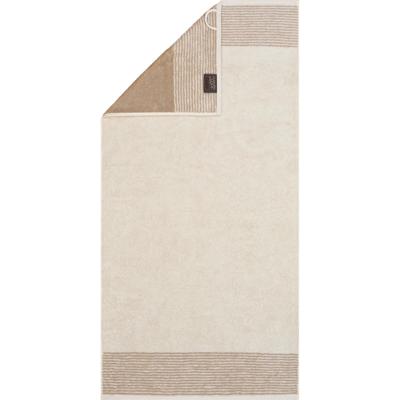 Cawö Cawö Two-Tone Handdoek 50x100 natur