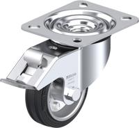 Blickle LE-VE 80R-FI Zwenkwiel met rem Wieldiameter: 80 mm Draagvermogen (max.): 50 kg 1 stuk(s) - thumbnail