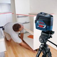 Bosch Laserkl.2 Lijnlaser Incl. laserontvanger Reikwijdte (max.): 50 m - thumbnail