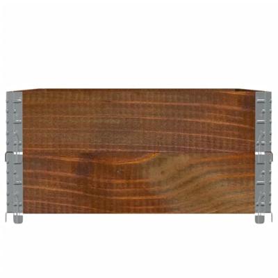 VidaXL Plantenbak 120x80 cm massief grenenhout bruin VidaXL Plantenbak 120x80 cm massief grenenhout bruin