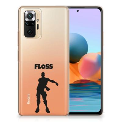 Xiaomi Redmi Note 10 Pro Telefoonhoesje met Naam Floss Xiaomi Redmi Note 10 Pro Telefoonhoesje met Naam Floss