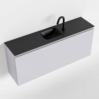MONDIAZ OLAN 120cm toiletmeubel cale. LEX wastafel urban midden 1 kraangat - thumbnail