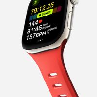 Nomad Tempo Band Apple Watch 38mm/ 40mm/ 41mm/ 42mm Koraal - thumbnail