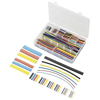 TRU COMPONENTS 1565076 Krimpkous assortiment Krimpverhouding:2:1 564 onderdelen