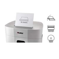 Dahle PS 240 Papierversnipperaar 10 vellen Cross cut 4 x 12 mm P-4 25 l Ook geschikt voor Nietjes, Creditcards, Paperclips, CDs, DVDs - thumbnail