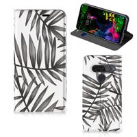 LG G8s Thinq Smart Cover Leaves Grey - thumbnail