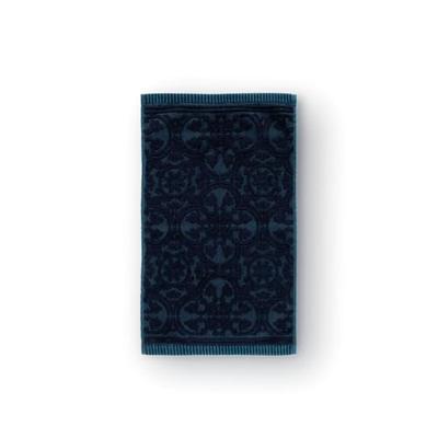 Pip Studio Pip Studio Handdoek Tile de Pip Dark Blue 55x100
