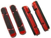 Campagnolo BR-B0500 Carbon Remblokken - Rood - thumbnail