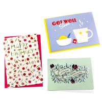 Wenskaart paperclip navulset engels 6 kaarten ass - thumbnail