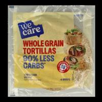 WeCare Lower kcal/carb whole grain tortillas 160 Gram - thumbnail