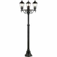 Brilliant 90990A06 Carleen Staande buitenlamp E27 Zwart - thumbnail