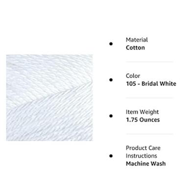 Scheepjes Catona 50g - 105 Bridal White
