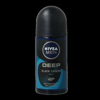 Nivea Men Deep Black Carbon Beat Anti-Transpirant Roller - thumbnail