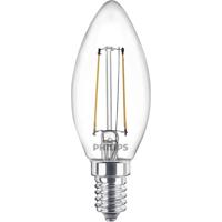 Philips LED 78205400 LED-lamp Energielabel E (A - G) E14 Kaars 2 W = 25 W Warmwit (Ø x h) 3.5 cm x 9.7 cm 2 stuk(s) - thumbnail