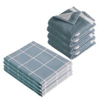 Byrklund Keuken- en Theedoeken set Do Dishes & Dry Hands Blauw - 8 delig - thumbnail